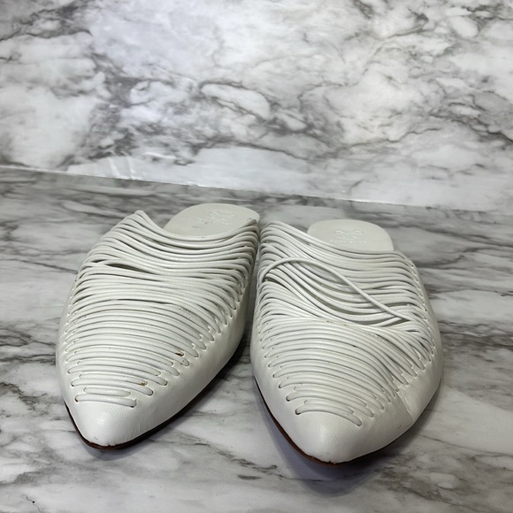 Tory Burch Sienna Flat Slide white Size 11 - Picture 6 of 14